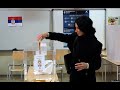 Počelo brojanje glasova na izborima u Srbiji