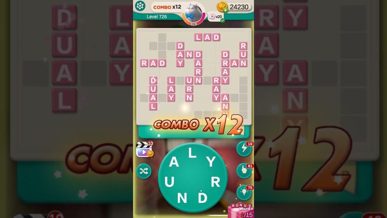 WORD VILLAS level 726