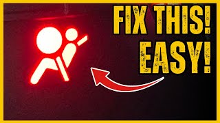 How To Turn Off An Airbag Light ( With or Without A Scanner) | Easy
