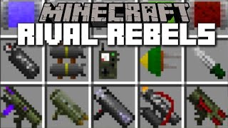 Minecraft NUCLEAR WEAPONS MOD / EXTREME WEAPONS AND RIVAL REBELS!! Minecraft
