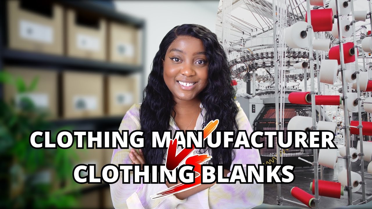 What is Best?! Custom Clothing Manufacturers vs Clothing Blanks 🤔