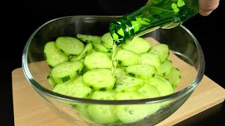My grandfather lowers blood sugar with just 1 plate of cucumber salad! You will be grateful! Eat
