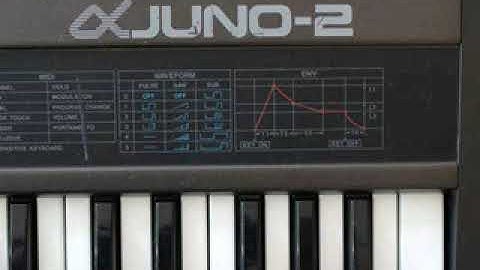 Roland Juno Alpha 2 Sound DEMO