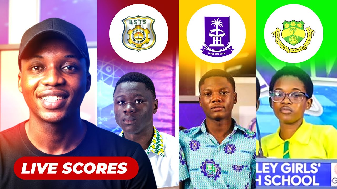 🔴NSMQ live Watchparty! Wesley Girls vs Abetifi Presby vs Kumasi Sec ...