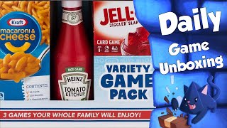 Kraft Heinz Variety Game Pack - Daily Game Unboxing screenshot 1