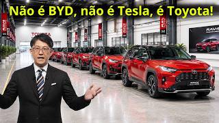 O novo e insano híbrido plug-in da Toyota surpreendeu a BYD – A indústria de veículos elétricos está