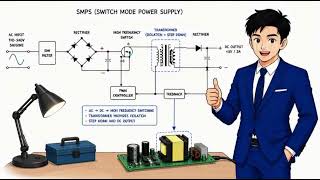 How SMPS (Switch-Mode Power Supply) Actually Works—Step by Step