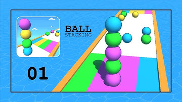 Ball Stacking | Gameplay eps.01 | Level 1-5