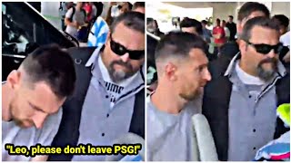 Messi returned to Paris for his last game with PSG after watching the Coldplay concert in Barcelona
