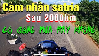 Cảm nhận và đánh giá satria f150 sau 2000km sử dụng có đáng mua hay không || Ken Vlogs
