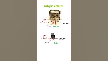 usb pin datasheet | usb connector datasheet #shorts