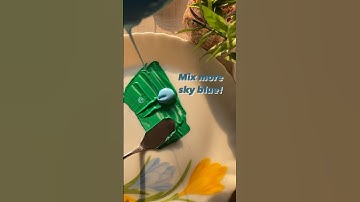 ASMR VIDEO OF VERDIGRIS GREEN😲💙🧿Ⓜ️✨ #youtubeshorts #viral #trending#youtube