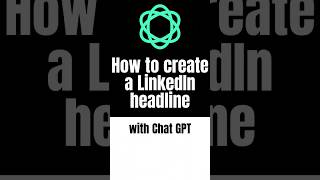 How to create a LinkedIn headline with Chat GPT screenshot 4