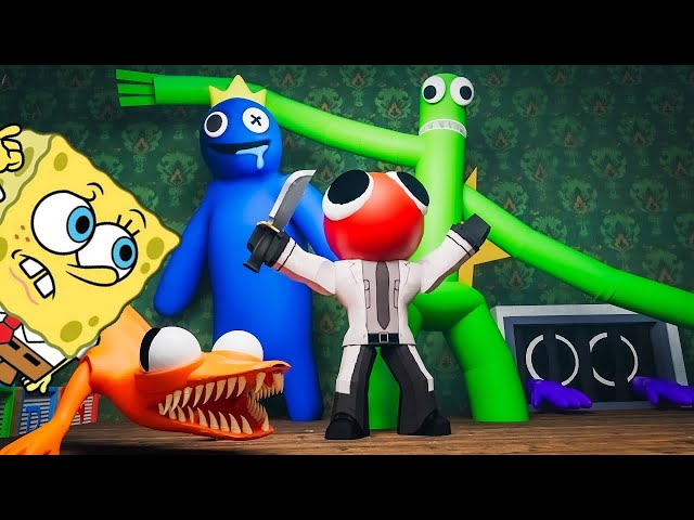 BICHO AZUL BABÃO (Roblox Rainbow Friends) - BiliBili