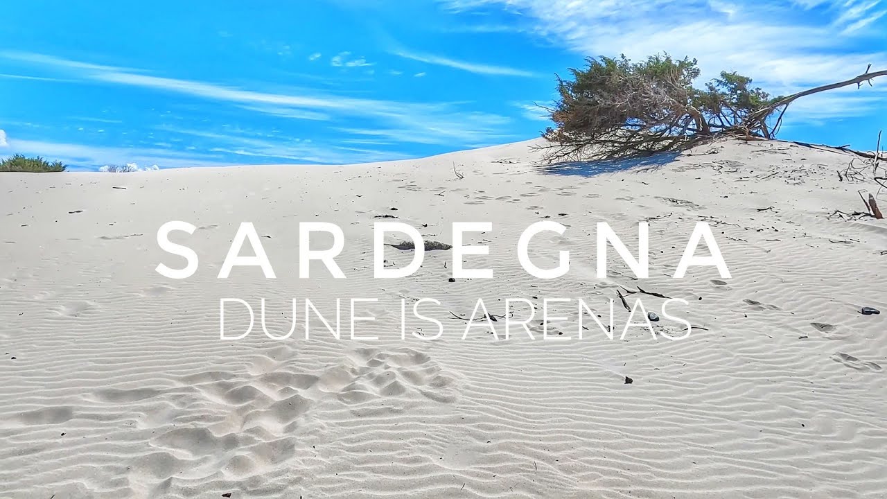 Le dune di sabbia bianca - spiaggia di  Is Arenas Biancas Teulada - Sardegna
