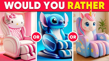 Would You Rather - Build Your Luxury Dream House 🏡🤩🌈😱 Quiz Galaxy