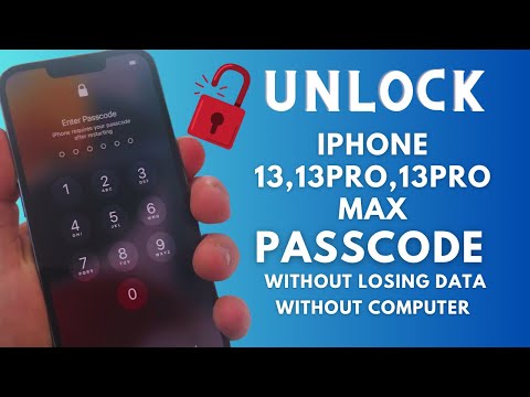 Unlock Iphone 13,13 Pro,13 Pro Max Passcode Without Losing Data Without Computer