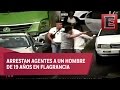 Policías encubiertos capturan a asaltantes de automovilistas