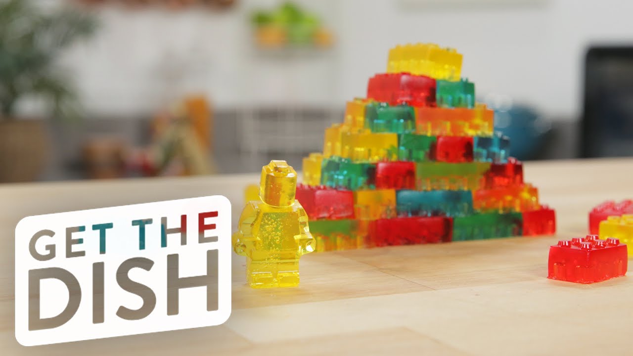 LEGO Jell-O Gummies | Get the Dish | POPSUGAR Food