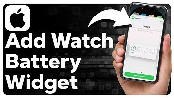 How To Add Apple Watch Battery Widget On iPhone