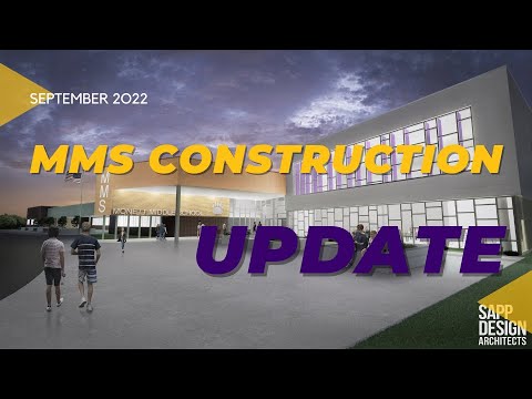 September 2022 Monett Middle School Construction Project