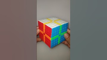 Checkerboard Pattern on Cube #shorts