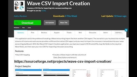 Wave CSV Import Creation v1.1.0 Preview