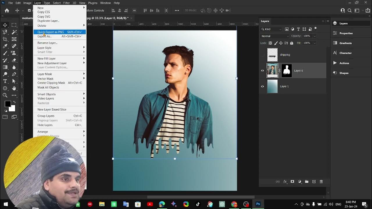 How To Create Dripping Effect In Photoshop In Urdu And Hindi YouTube tourism-meaning-in-hindi-tourism-explained