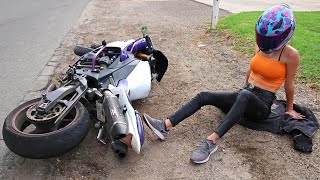 Letting My Girlfriend Ride My Motorcycle by The Kleb 519,878 views 3 years ago 8 minutes, 31 seconds