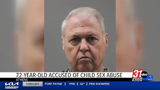 Athens man arrested on child sex abuse charges