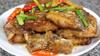 红烧带鱼这种做法确实香，鲜嫩开胃，没有腥味好吃又下饭