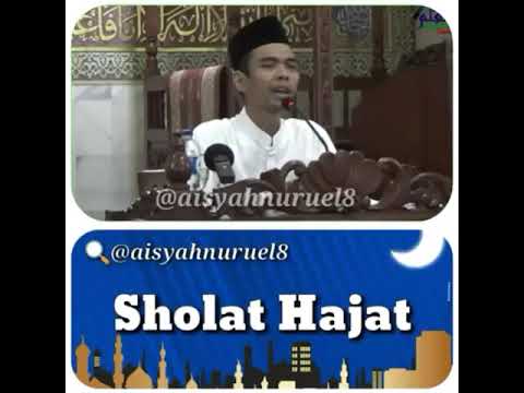 Ust Abdul Somad, Lc., MA - Sholat hajat