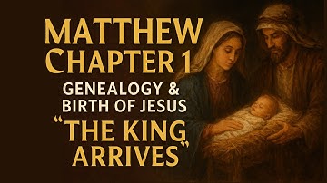 Matthew Chapter 1 – The Genealogy & Birth of Jesus #BibleReading#AudioBible#ScriptureReading