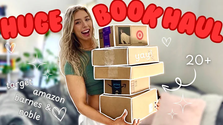 HUGE Book Haul📦✨ 20+ books | Target + Amazon + Barnes & Noble