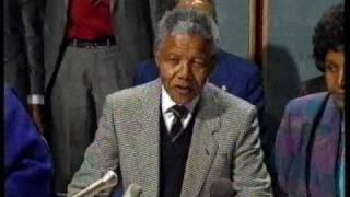 NELSON MANDELA:NEWS REPORT [1990]