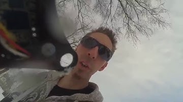 Syma X8C brushless conversion plus 2D gimbal and Yi cam + crash!