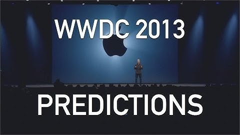 WWDC 2013 Predictions