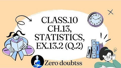 CH.13, STATISTICS , EX.13.2 (Q.2) WHAT IS MODE ? FIND NOW..... NCERT CBSE SYLLABUS...#STATISTICS