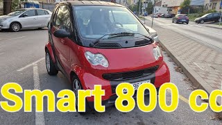 Smart  800 cdi test - mali gradski šminker i kralj uštede