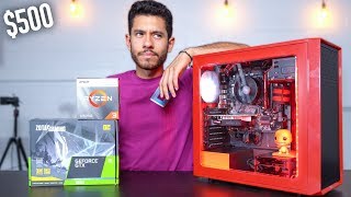 $500 Gaming PC Build - GTX 1650 Ryzen 3 3200G (w/ Benchmarks)