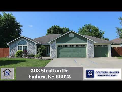 303 Stratton Dr, Eudora, KS home video tour