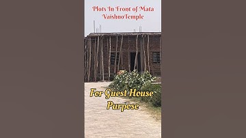 #Plots In Vrindavan#Plots In Front of Mata Veshno Devi Temple #Plots For Guest House#Budget Property