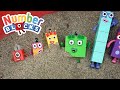 Numberblocks are buried in my sandbox  find and arrange numbers left to right  learn with toys