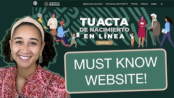 How to Get Mexican Birth Certificate | Download, Copy, Print