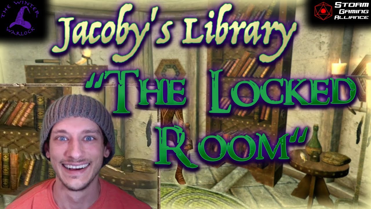 The Locked Room- Jacoby's Library [Skyrim] #skyrim #skyrimletsplay ...
