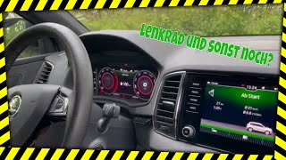 Einweisung in den Innenraum von unserem Skoda Karoq  Fahrschule Dorn Lüneburg