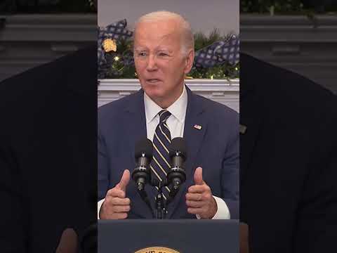 'World is watching': President Joe Biden urges Congress to continue funding Ukraine in war #Shorts