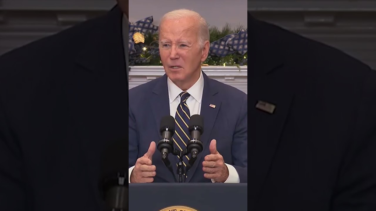 ‘World is watching’: President Joe Biden urges Congress to continue funding Ukraine in war #Shorts