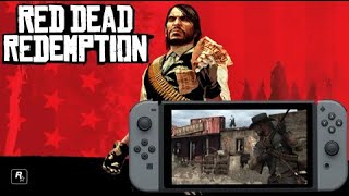 Jogando Red Dead Redemption Remaster no Nintendo Switch - Ao Vivo  Lançamento  (1080p)