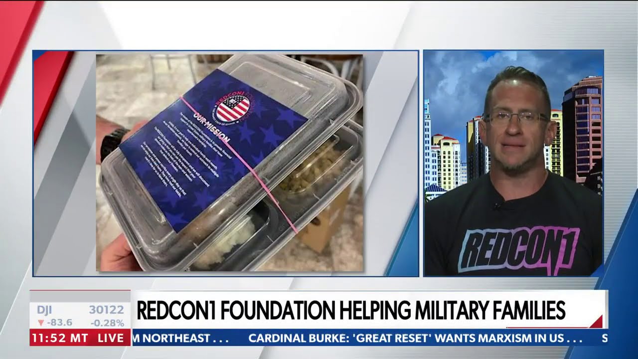 Aaron Singerman Interviewed Live On Newsmax TV, REDCON1 FOUNDATION